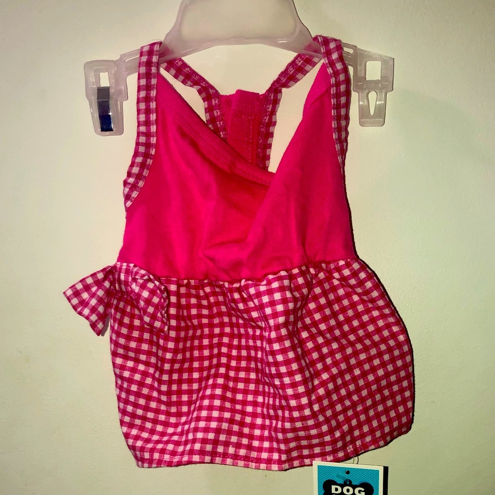 XS DOG DRESS PINK OLD NAVY NWT NEW